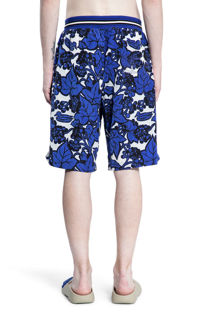 BURBERRY MAN BLUE SHORTS & SKIRTS