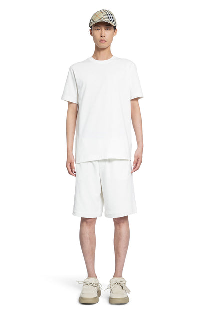 BURBERRY MAN WHITE SHORTS & SKIRTS