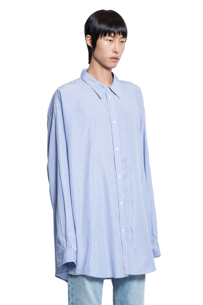 BALENCIAGA MAN BLUE SHIRTS