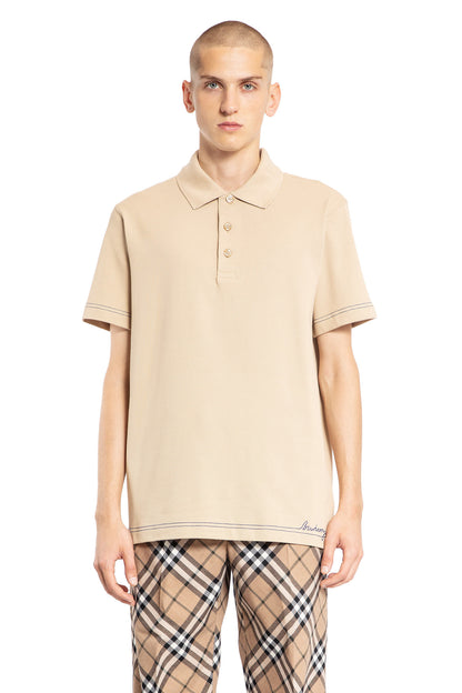 Antonioli BURBERRY MAN BEIGE T-SHIRTS & TANK TOPS