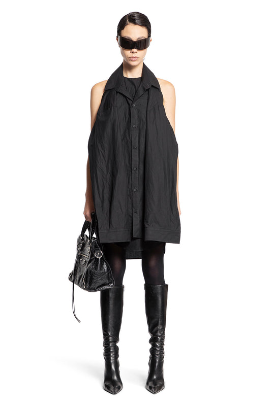 BALENCIAGA WOMAN BLACK DRESSES