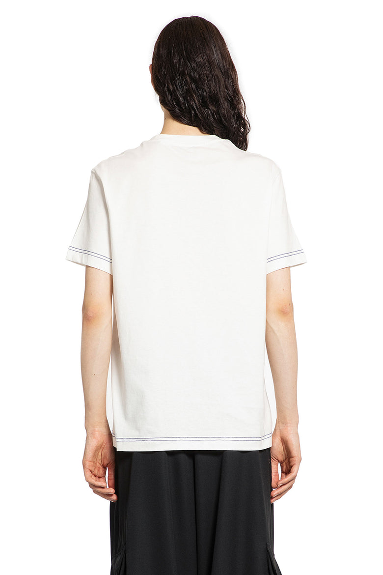 BURBERRY MAN WHITE T-SHIRTS & TANK TOPS