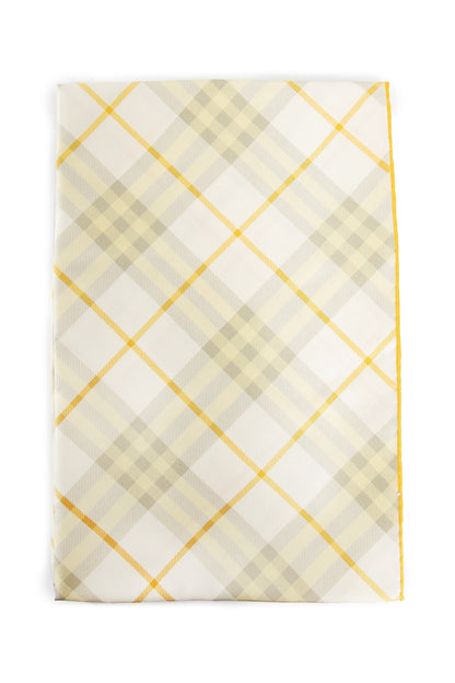 BURBERRY WOMAN YELLOW SCARVES