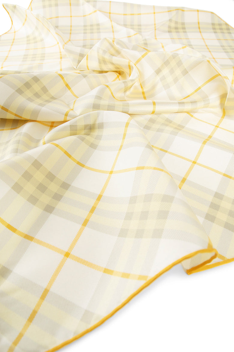 BURBERRY WOMAN YELLOW SCARVES