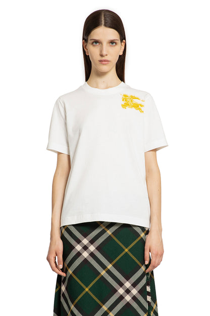 Antonioli BURBERRY WOMAN WHITE T-SHIRTS & TANK TOPS