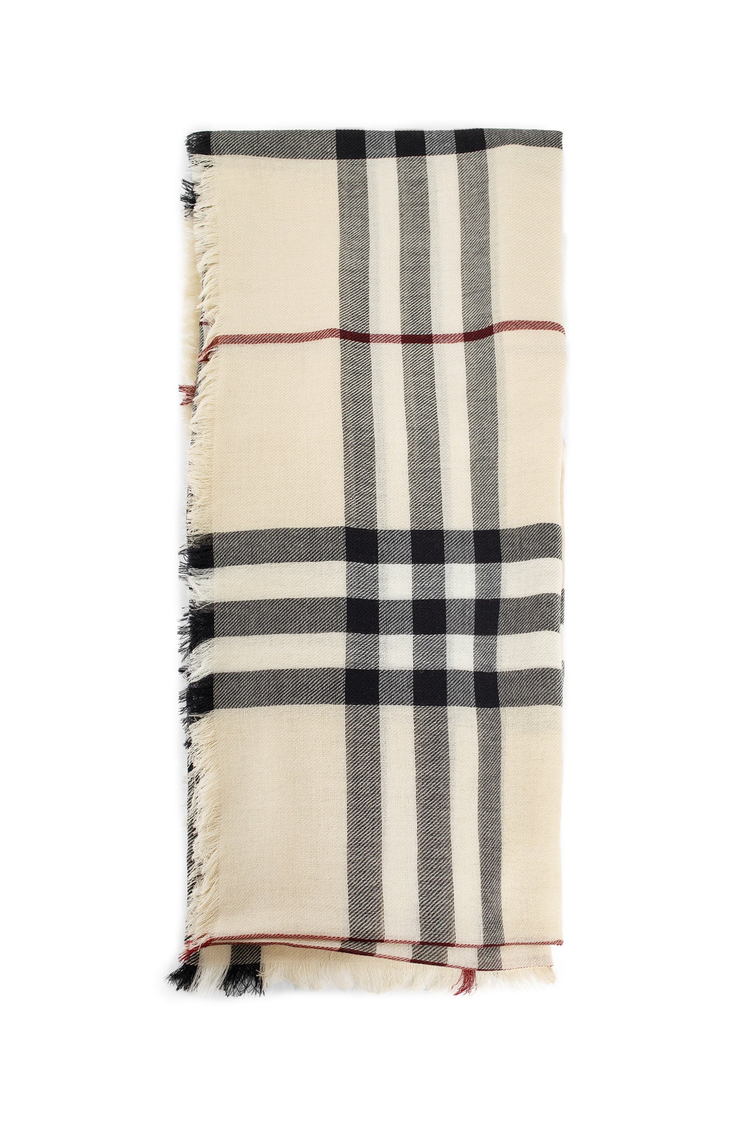 BURBERRY MAN BEIGE SCARVES