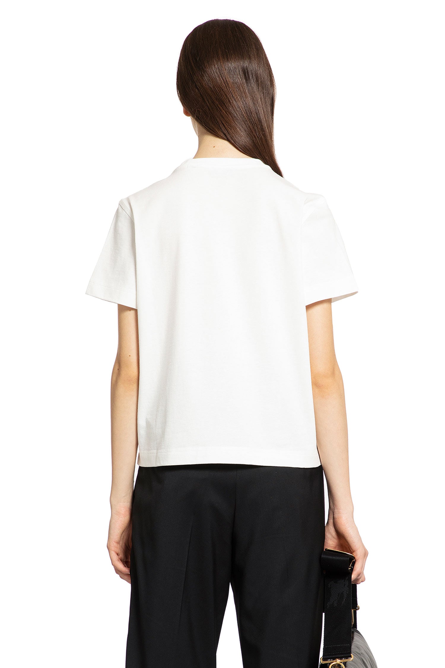 BURBERRY WOMAN WHITE T-SHIRTS