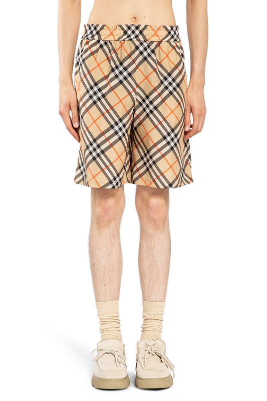 BURBERRY MAN BEIGE SHORTS & SKIRTS