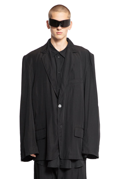 Antonioli BALENCIAGA MAN BLACK BLAZERS