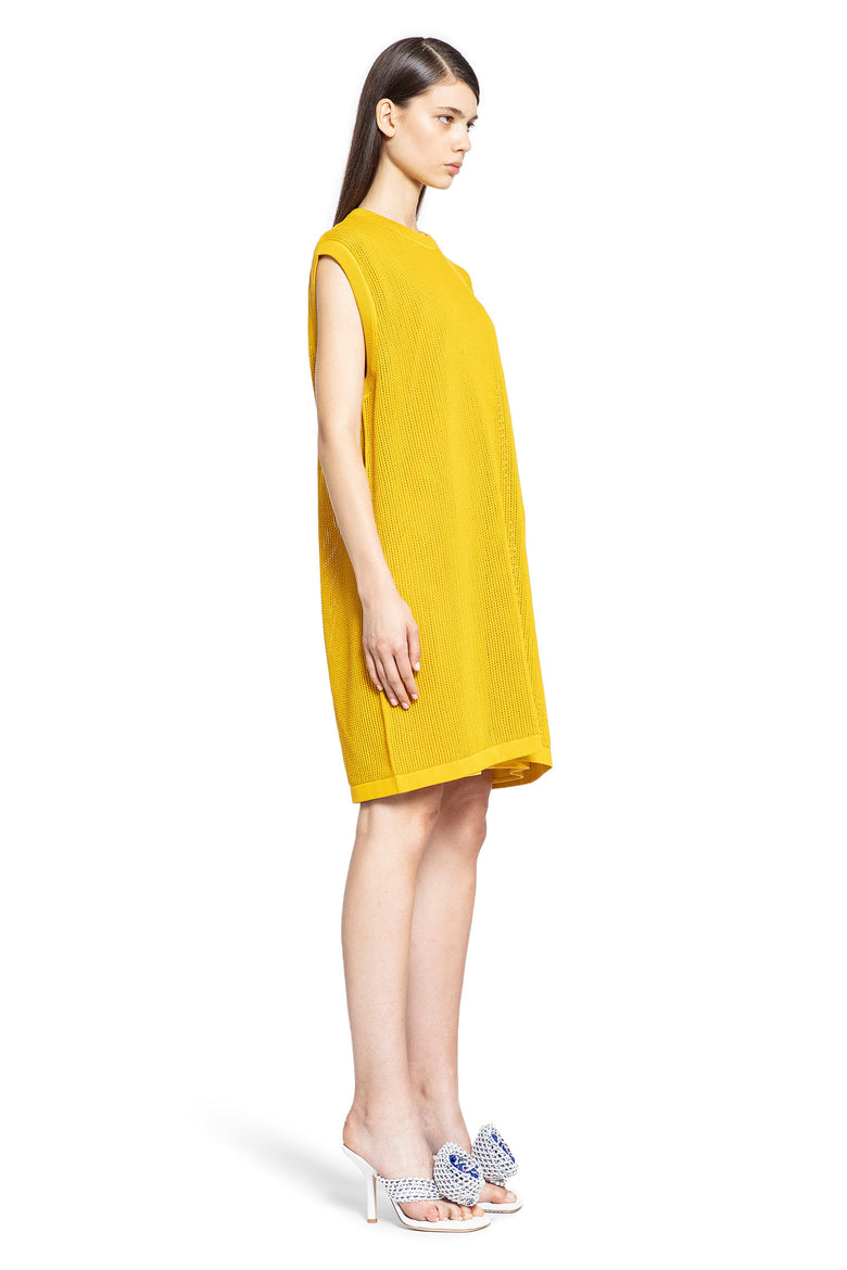 BURBERRY WOMAN YELLOW DRESSES