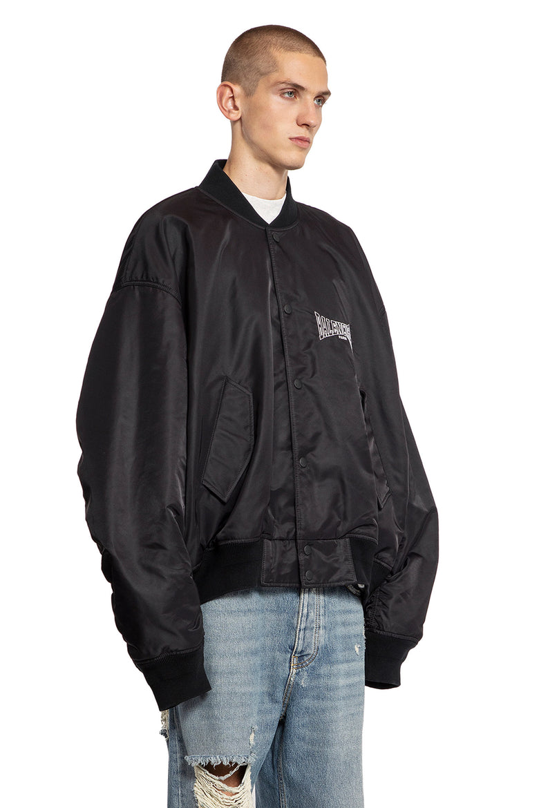 BALENCIAGA MAN BLACK JACKETS