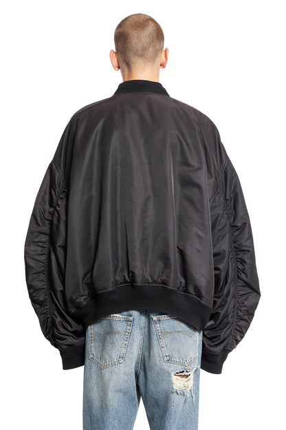 BALENCIAGA MAN BLACK JACKETS