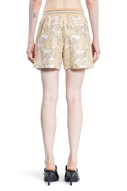 BURBERRY WOMAN BEIGE SHORTS