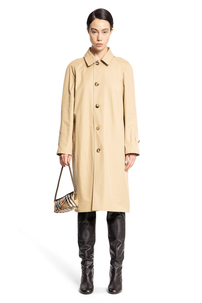 BURBERRY WOMAN BEIGE COATS