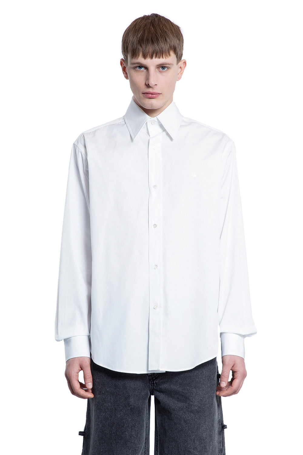 ALEXANDER MCQUEEN MAN WHITE SHIRTS