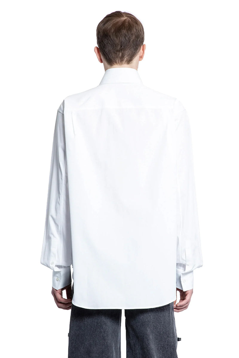Skull Shirt in Cotton Poplin - Antonioli.eu