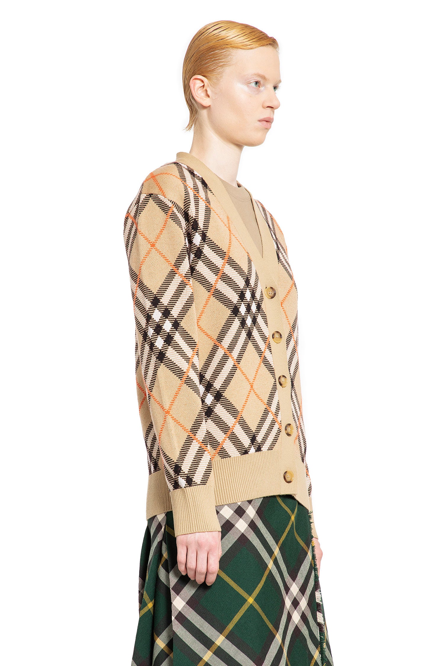 BURBERRY WOMAN BEIGE KNITWEAR