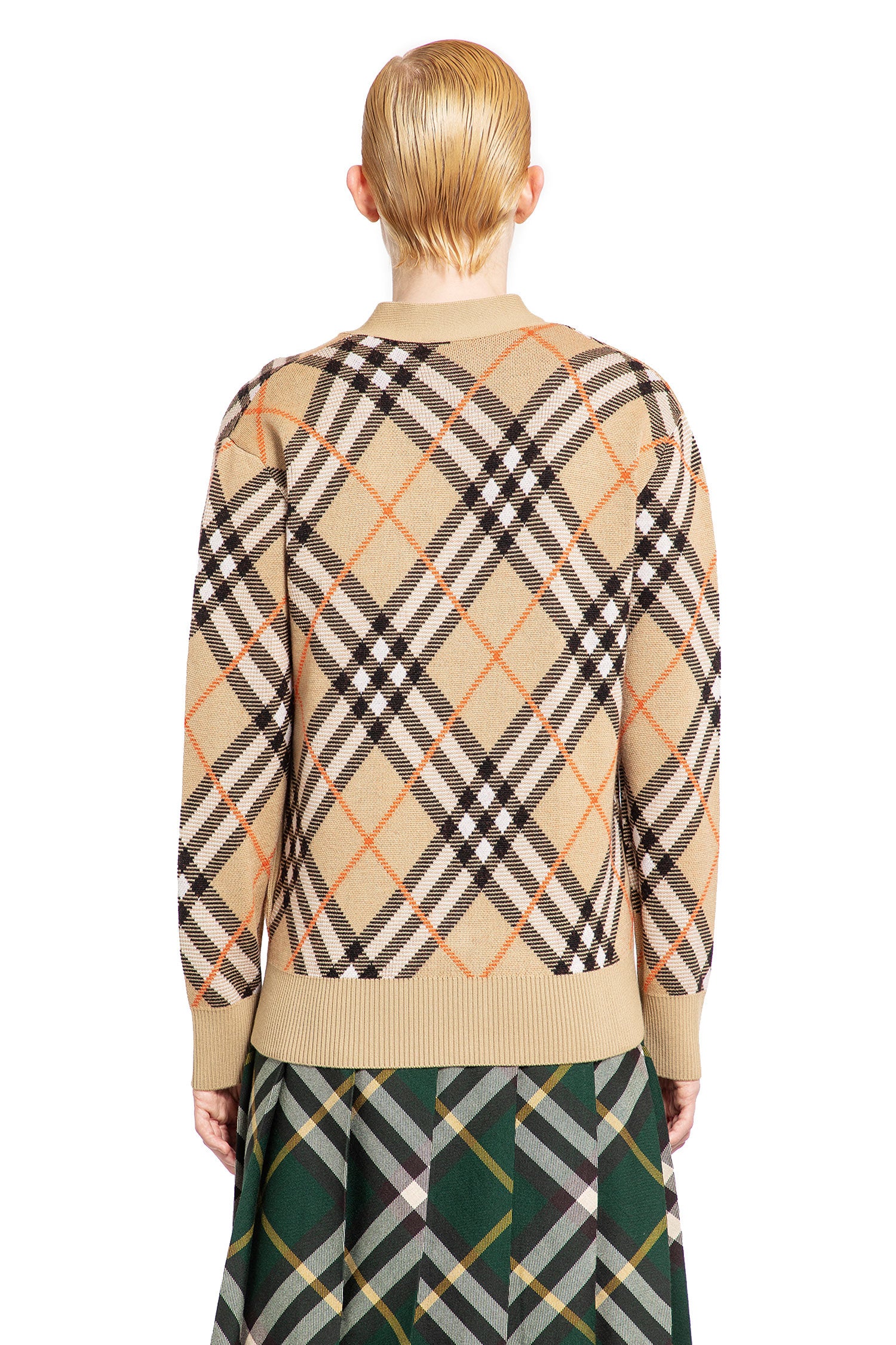 BURBERRY WOMAN BEIGE KNITWEAR