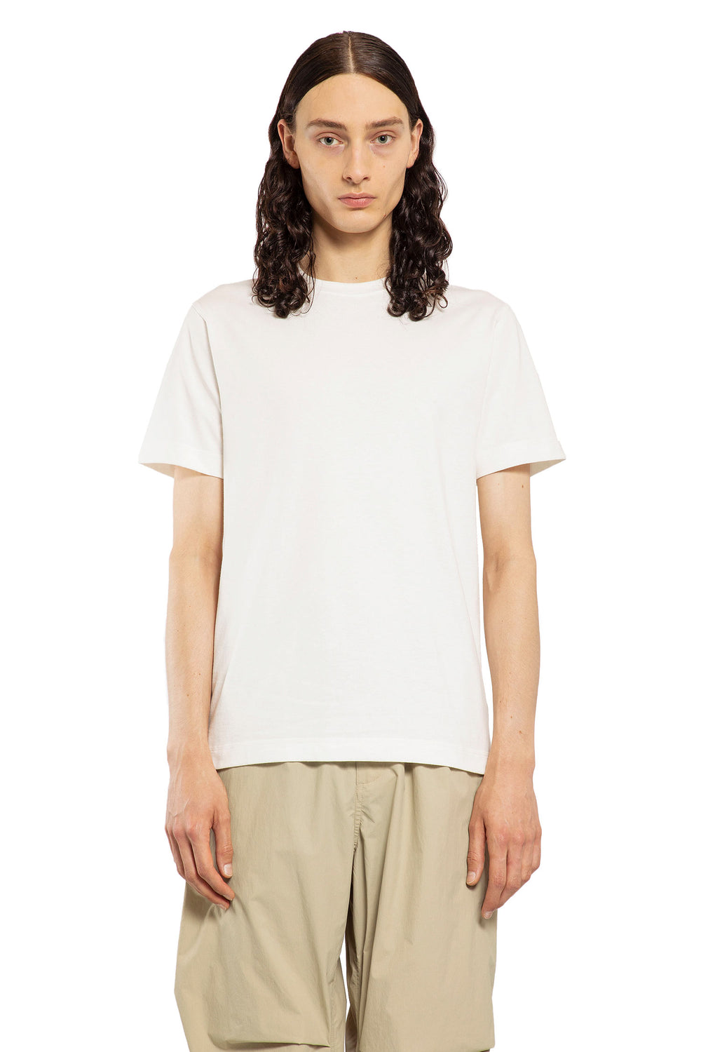 BURBERRY MAN WHITE T-SHIRTS & TANK TOPS