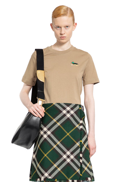 Antonioli BURBERRY WOMAN BEIGE T-SHIRTS & TANK TOPS