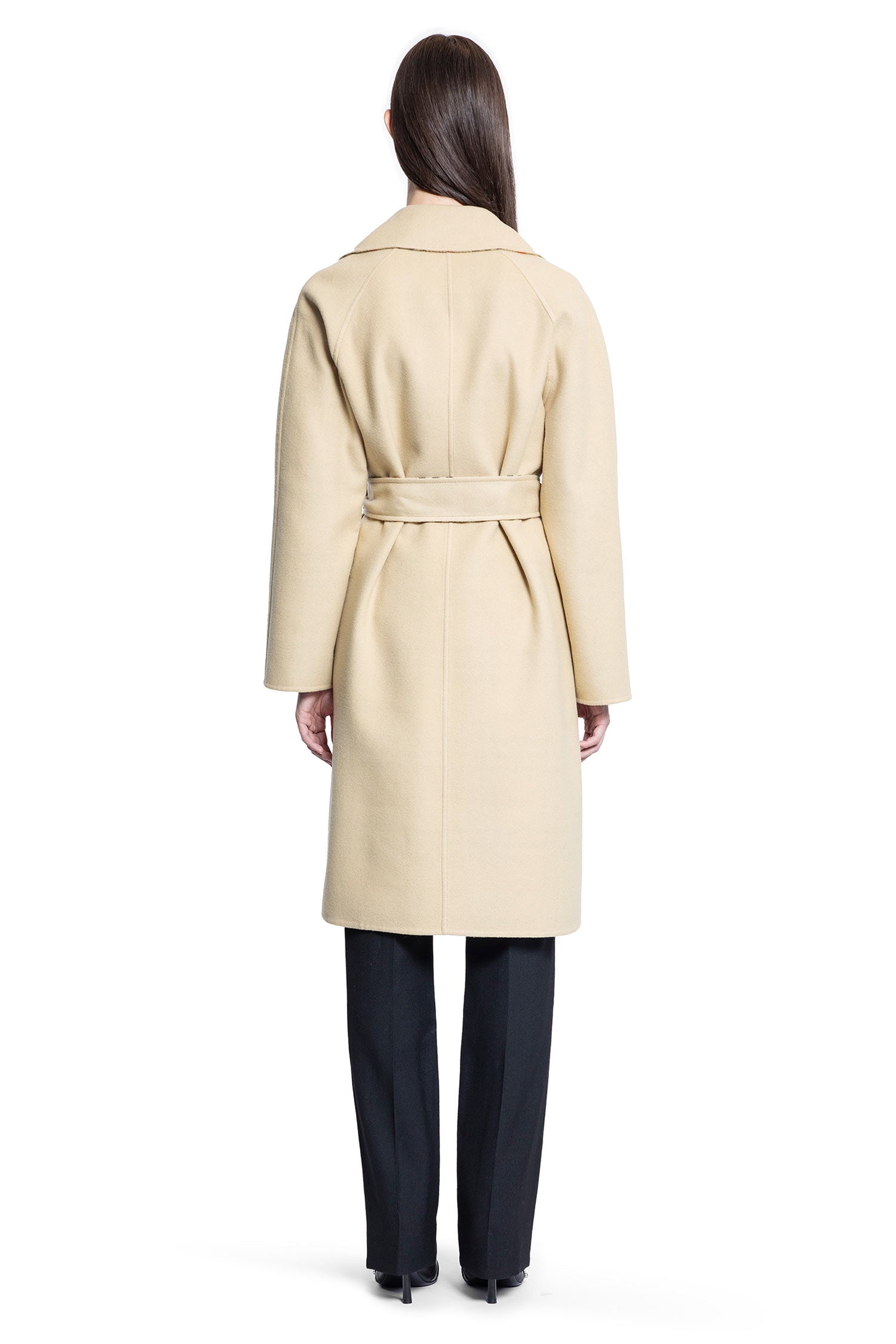 BURBERRY WOMAN BEIGE COATS