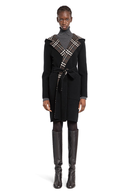 BURBERRY WOMAN BLACK COATS