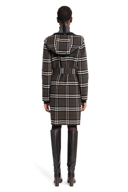 BURBERRY WOMAN BLACK COATS