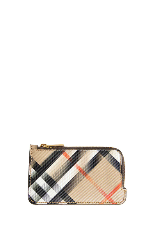 BURBERRY WOMAN BEIGE WALLETS & CARDHOLDERS