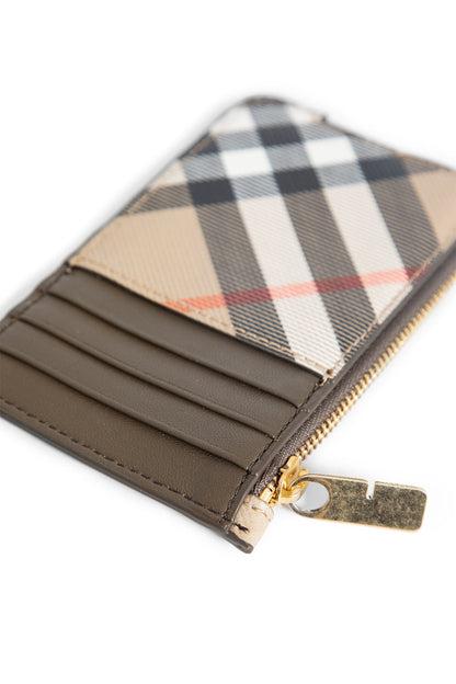 BURBERRY WOMAN BEIGE WALLETS & CARDHOLDERS