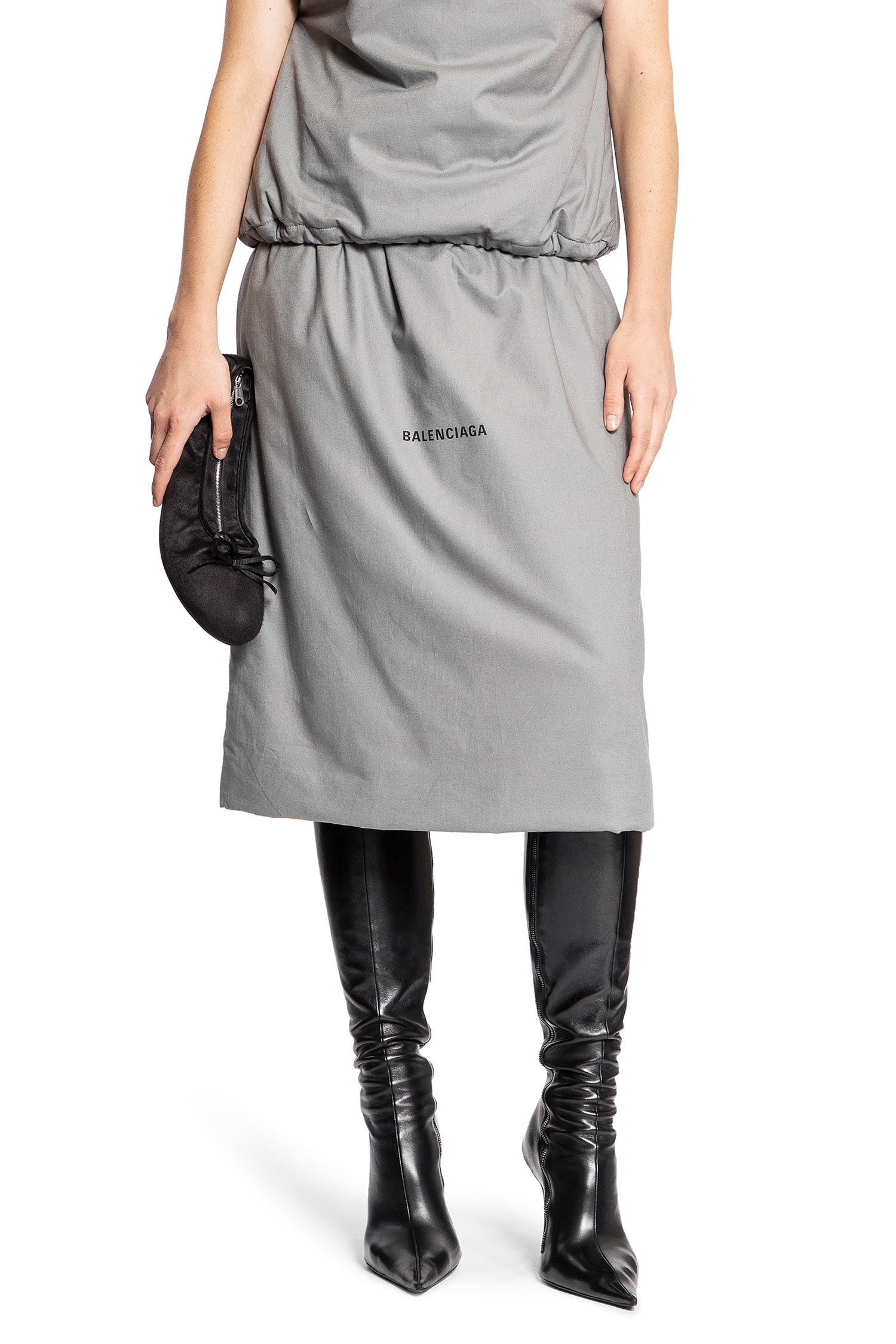 BALENCIAGA WOMAN GREY SKIRTS