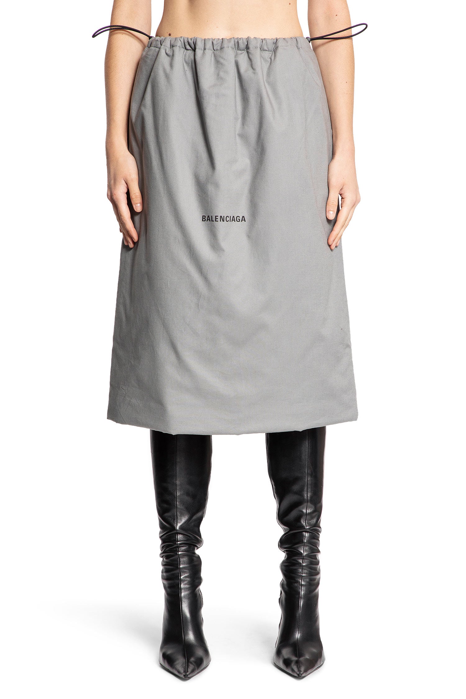 BALENCIAGA WOMAN GREY SKIRTS