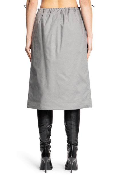 BALENCIAGA WOMAN GREY SKIRTS