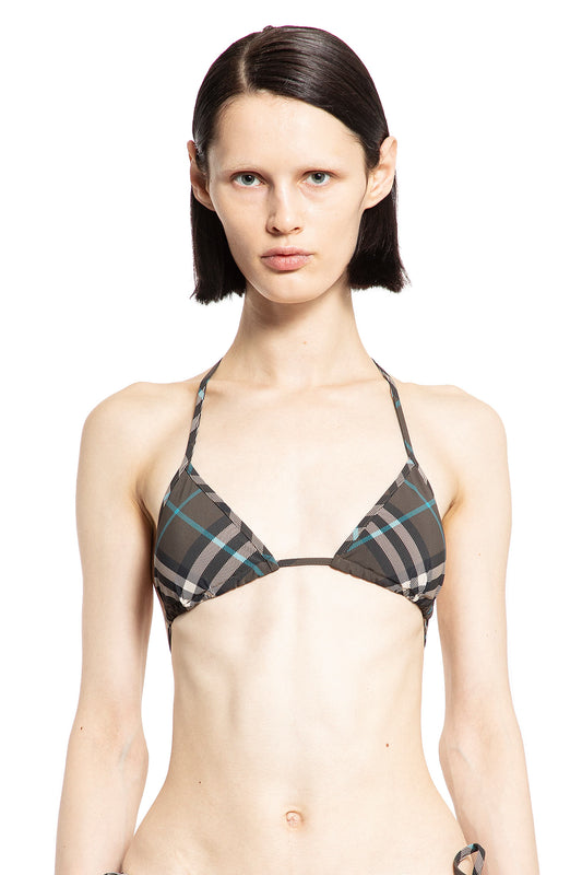 BURBERRY WOMAN GREY SWIMWEAR