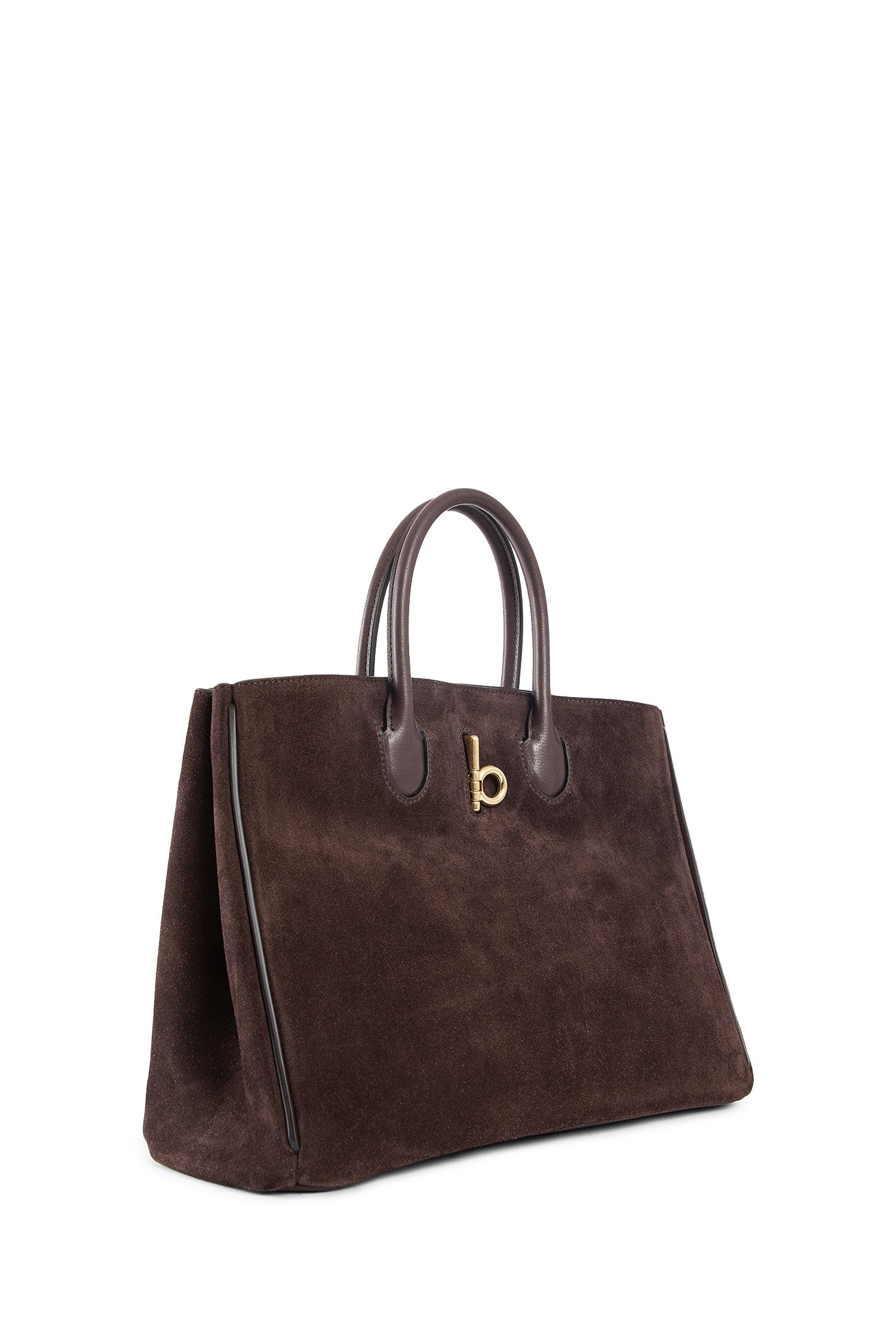 BURBERRY WOMAN BROWN TOTE BAGS