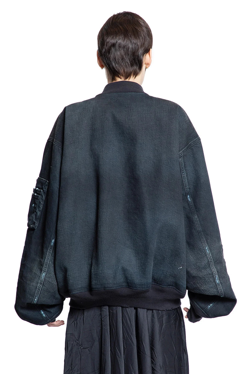 BALENCIAGA WOMAN BLUE JACKETS - Antonioli.eu