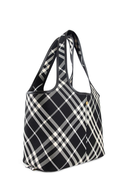 BURBERRY WOMAN BLACK SHOULDER BAGS