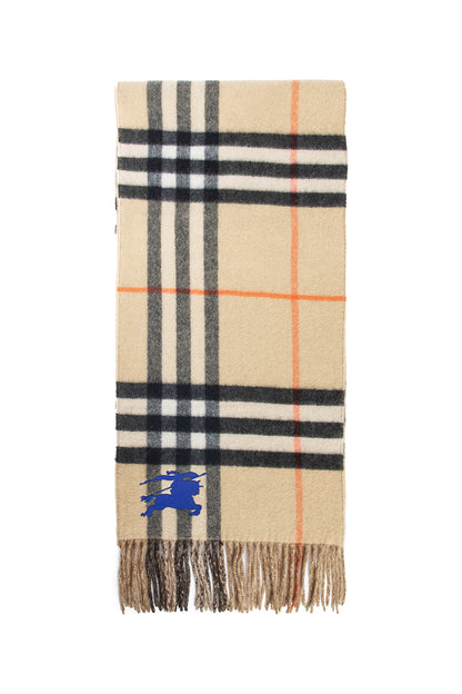 BURBERRY UNISEX BEIGE SCARVES