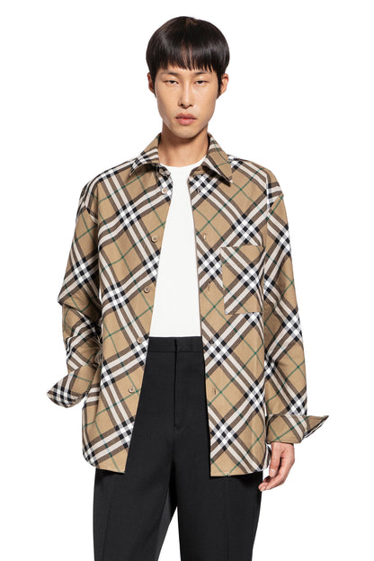 Antonioli BURBERRY MAN BEIGE SHIRTS