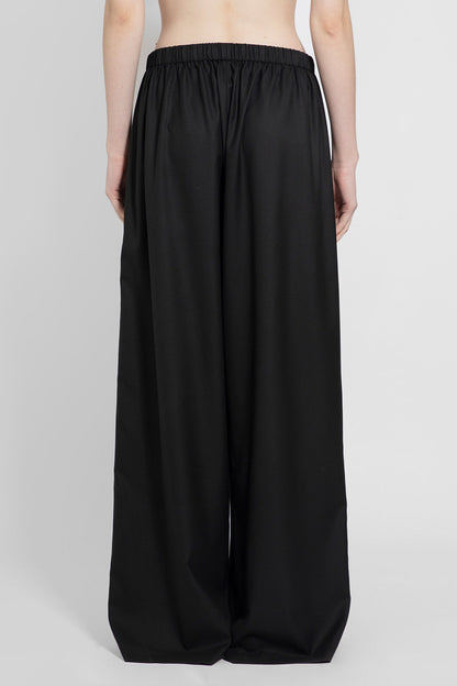 THE ROW WOMAN BLACK TROUSERS