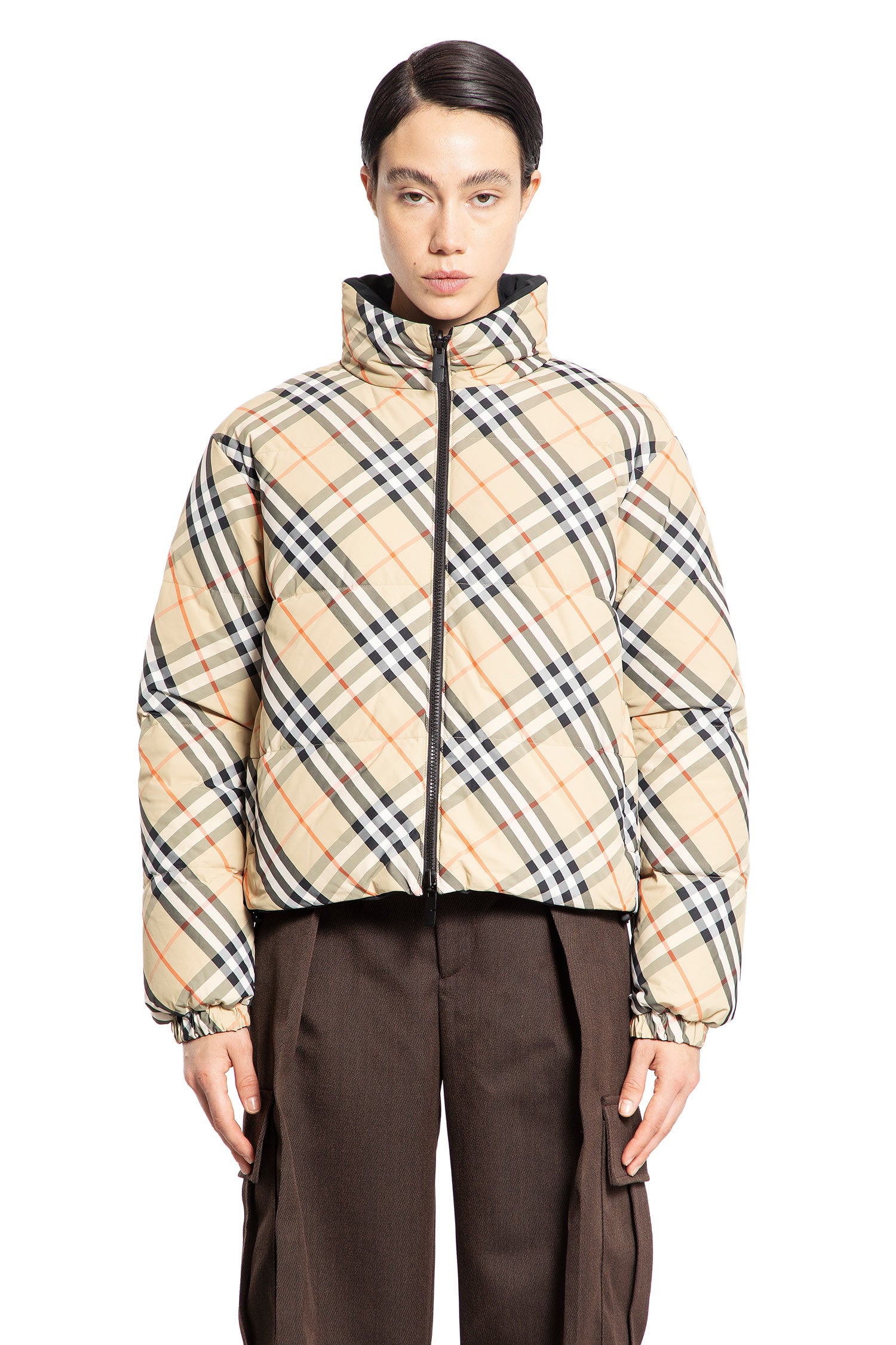 BURBERRY WOMAN BEIGE JACKETS