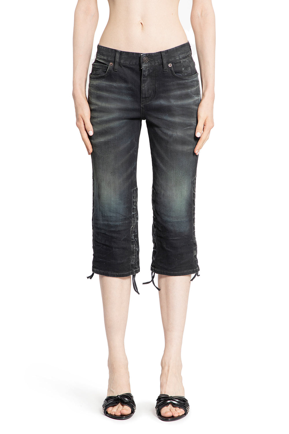 BALENCIAGA WOMAN BLACK JEANS