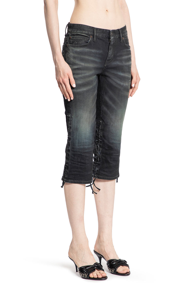 BALENCIAGA WOMAN BLACK JEANS