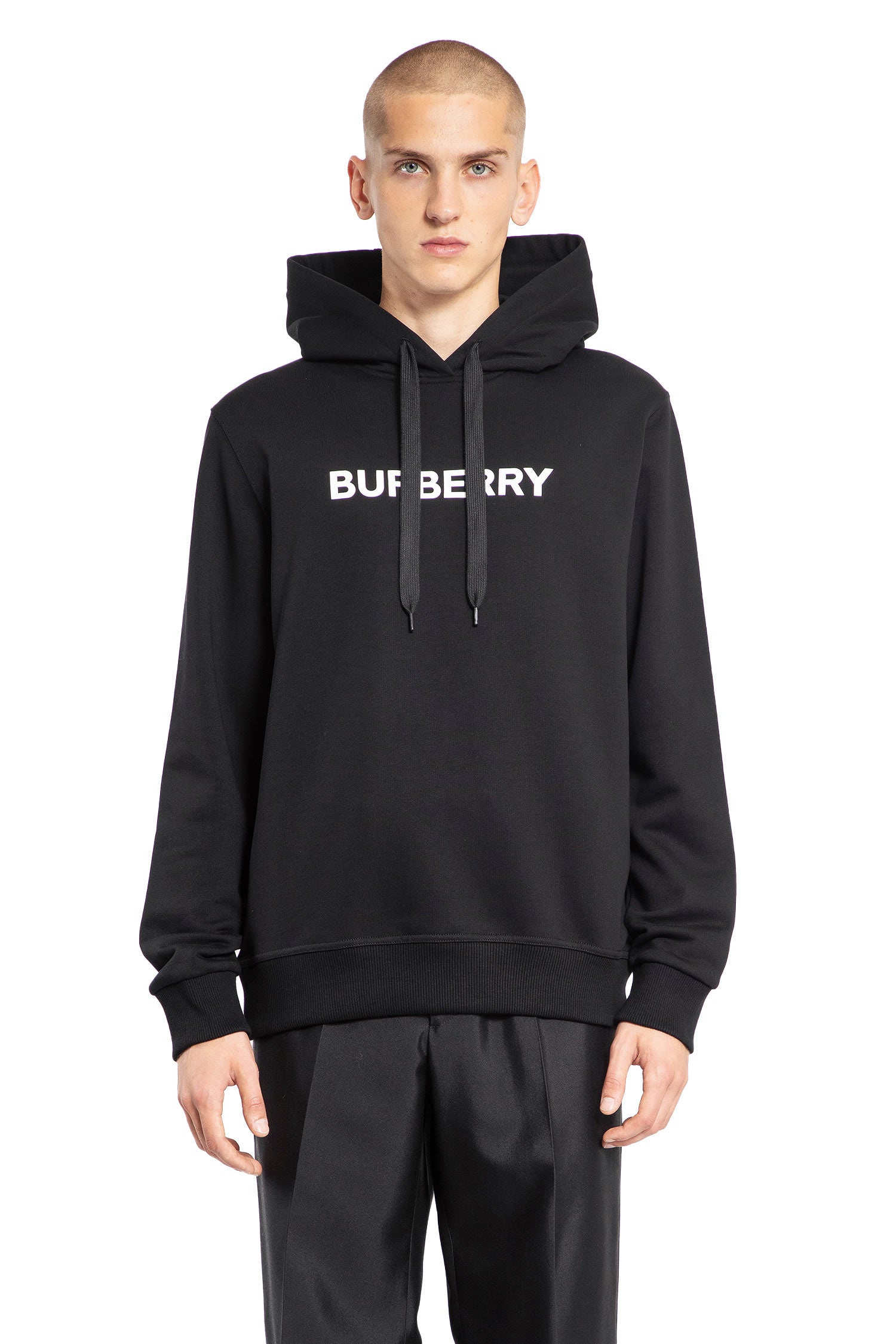 BURBERRY MAN BLACK SWEATSHIRTS