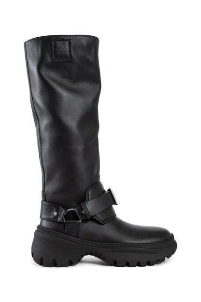 BURBERRY WOMAN BLACK&WHITE BOOTS