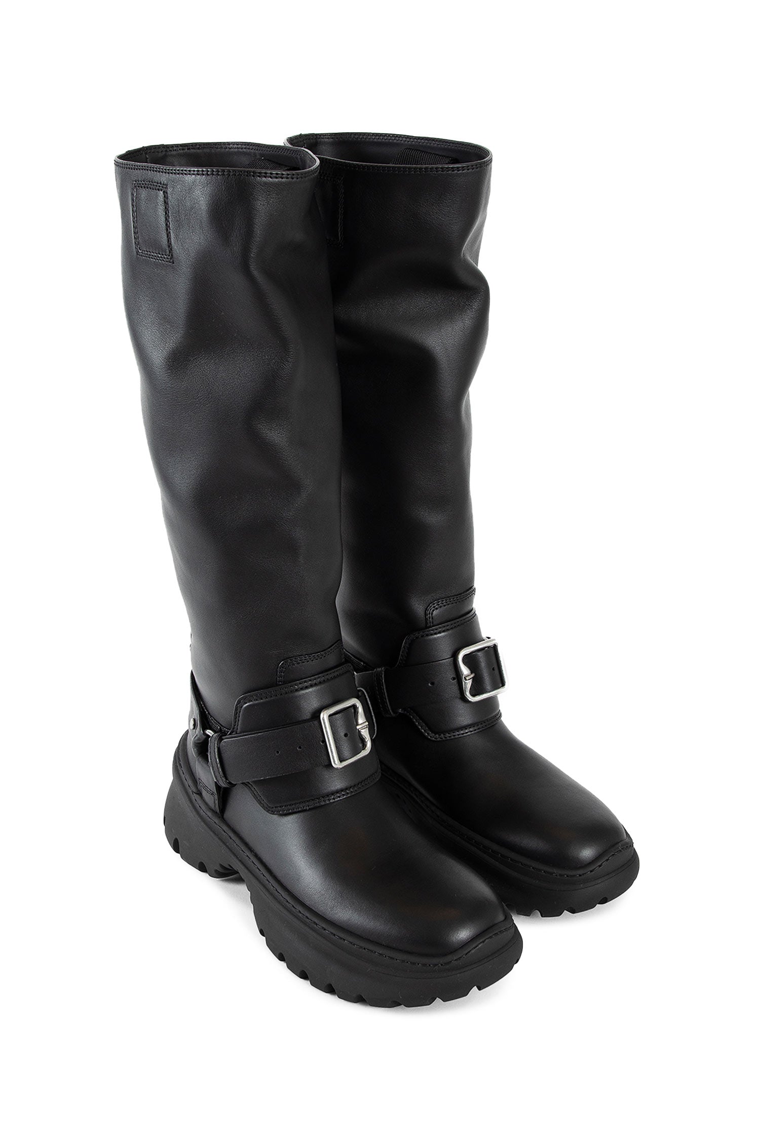 BURBERRY WOMAN BLACK&WHITE BOOTS