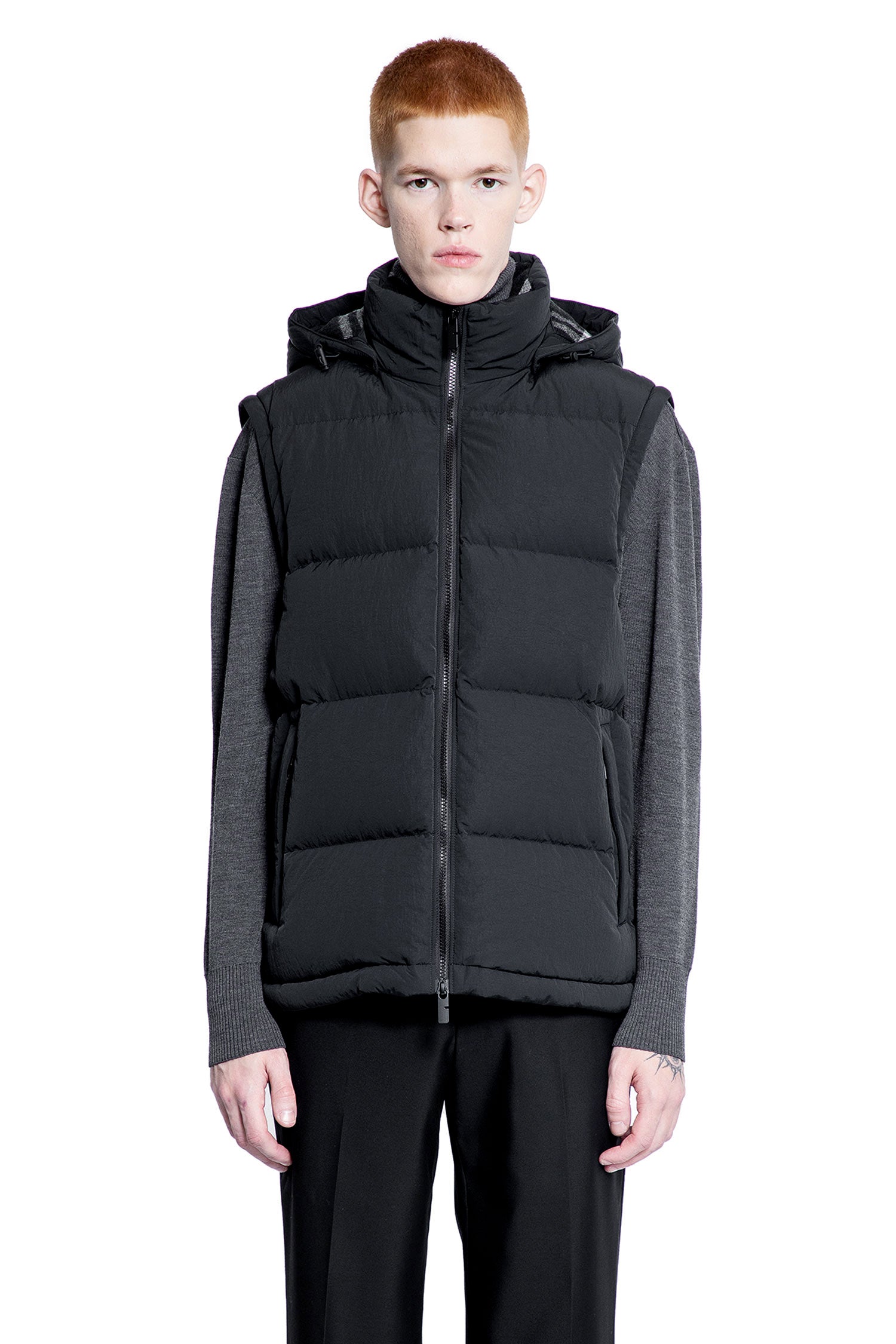 BURBERRY MAN BLACK JACKETS