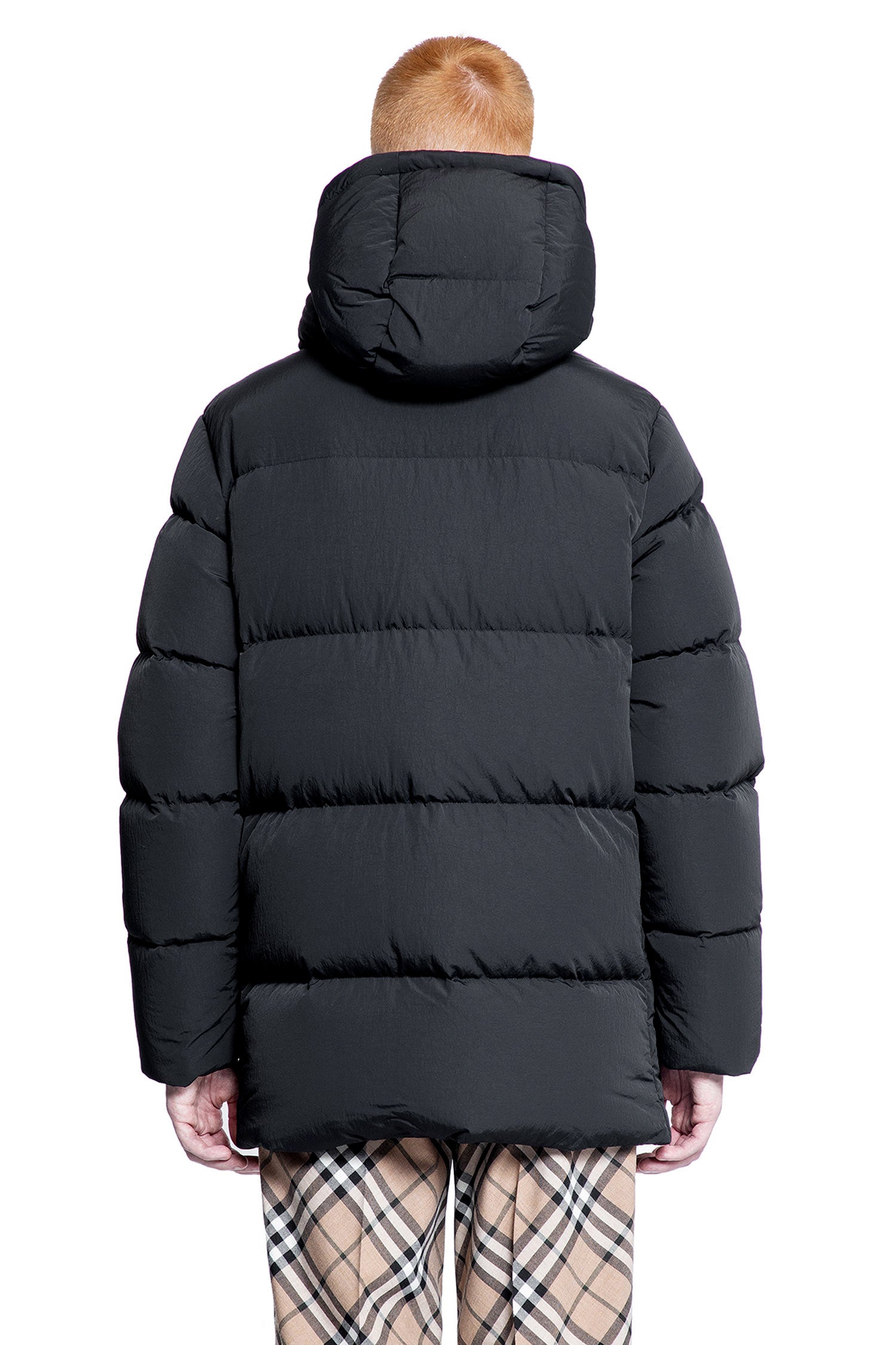 BURBERRY MAN BLACK COATS