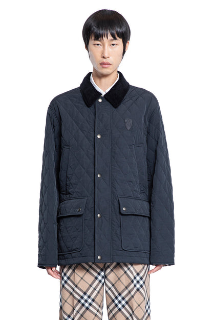 BURBERRY MAN BLACK JACKETS