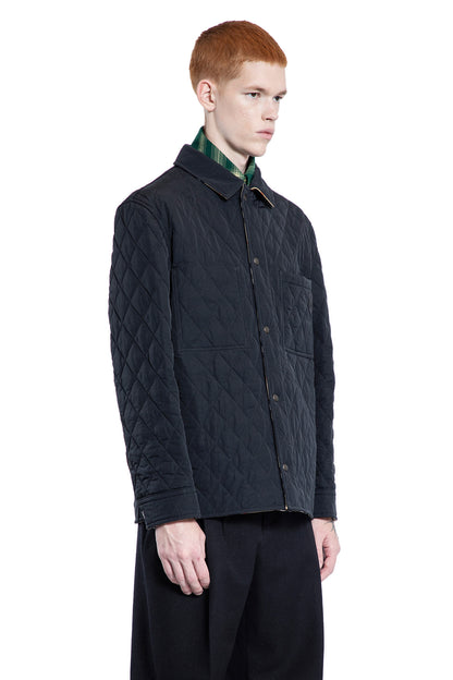 BURBERRY MAN BLACK JACKETS