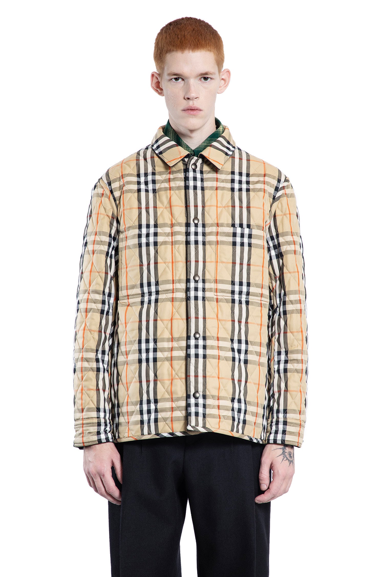 BURBERRY MAN BLACK JACKETS